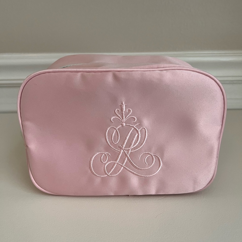 RALPH LAUREN ROMANCE Pouch / Travel / Toiletry Bag / Makeup / Cosmetic Bag NEW